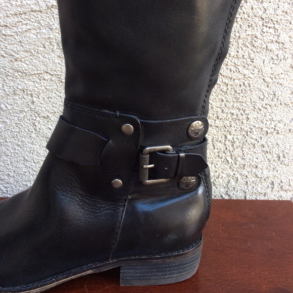 NWT Sam Edelman Black Riding Boots - Picture 2 of 7
